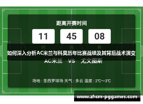 如何深入分析AC米兰与科莫历年比赛战绩及其背后战术演变